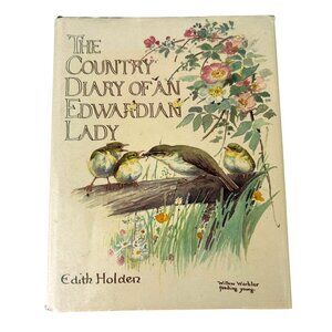 The Country Diary of an Edwardian Lady Edith Holden VTG 70s Hardcover Book READ